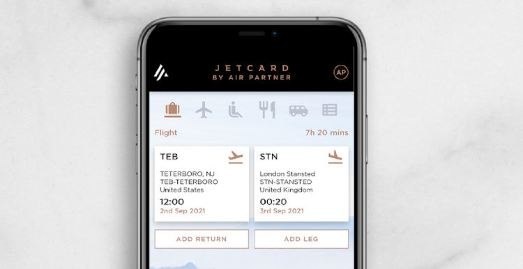 Air Partner app 