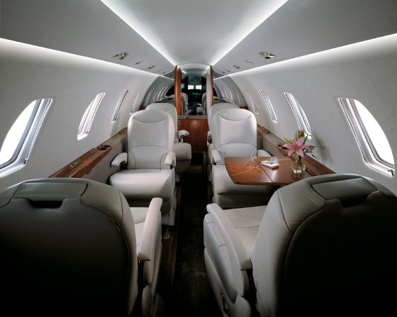 AirSprint Citation XLS Interior