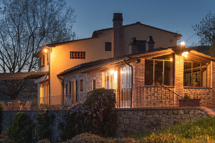 August home in Tuscany