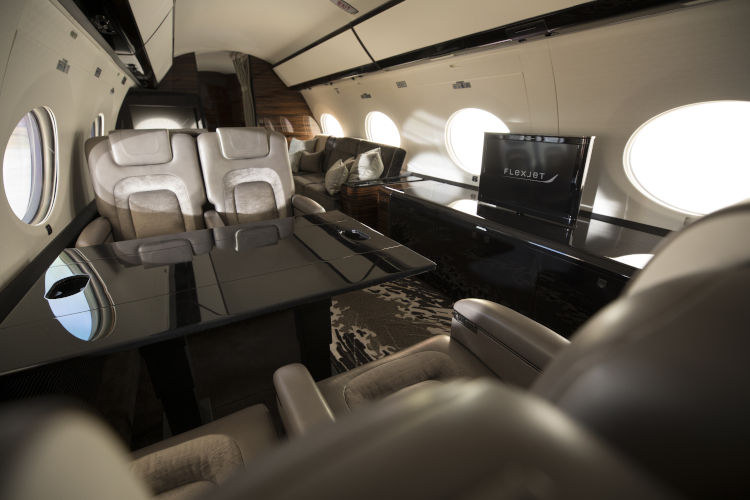 Flexjet G650 Interior