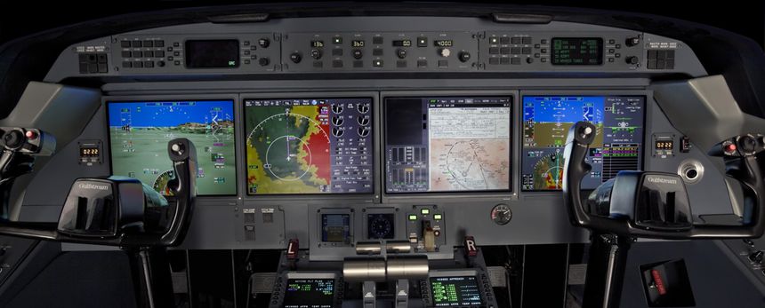 Gulfstream G450 Flight Deck