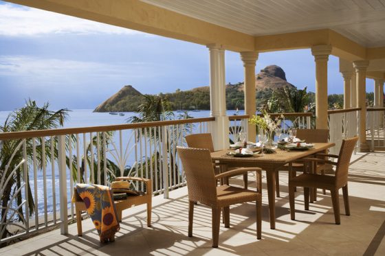 Moncasa Terrace in St Lucia