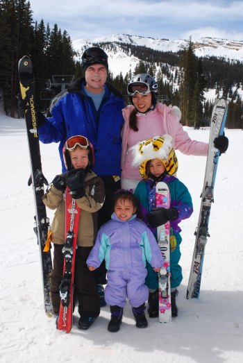 The Stang Family in Aspen