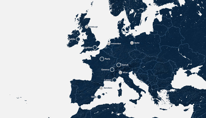 Surf Air Europe Initial Destinations